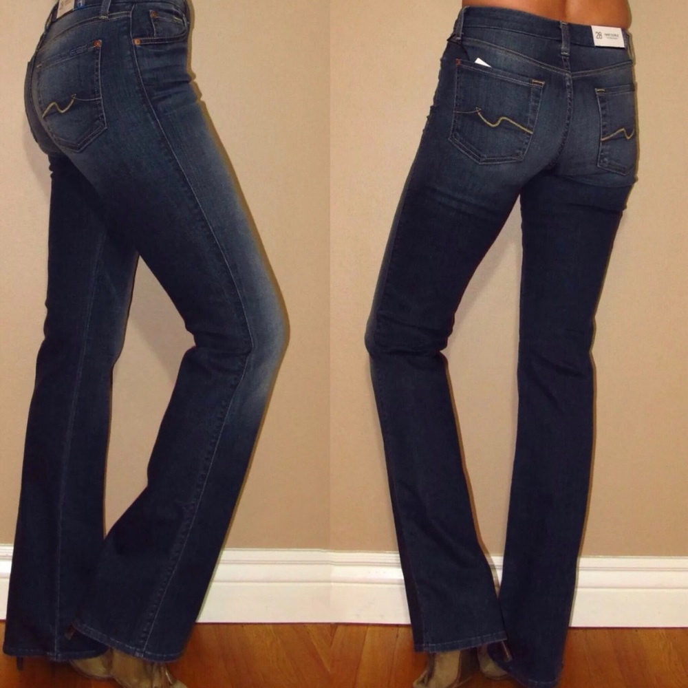 🆕 For All Mankind High Waist Bootcut Karah Jeans